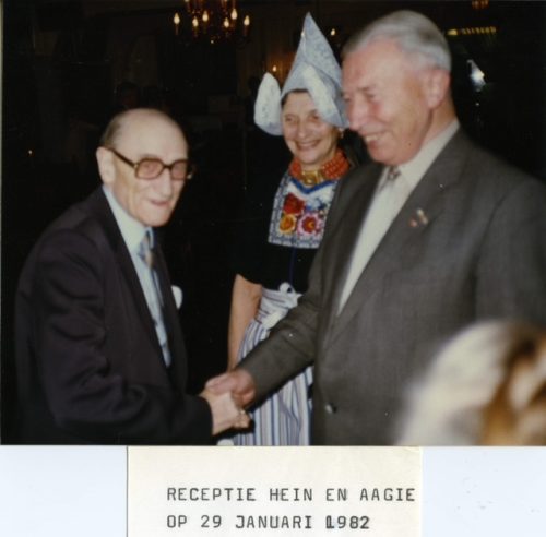 Receptie Hein en Aagie op 19 Januari 1982